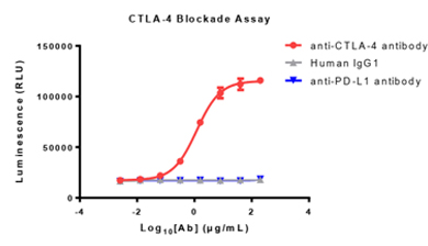生物測定法測定抗CTLA-4抗體的抑制活性